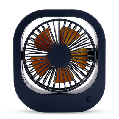 USB Desk Fan Portable Desktop Table Fan With 2 Speed 180 Rotation Adjustable Strong Wind Quiet Mini Fan For Office Household